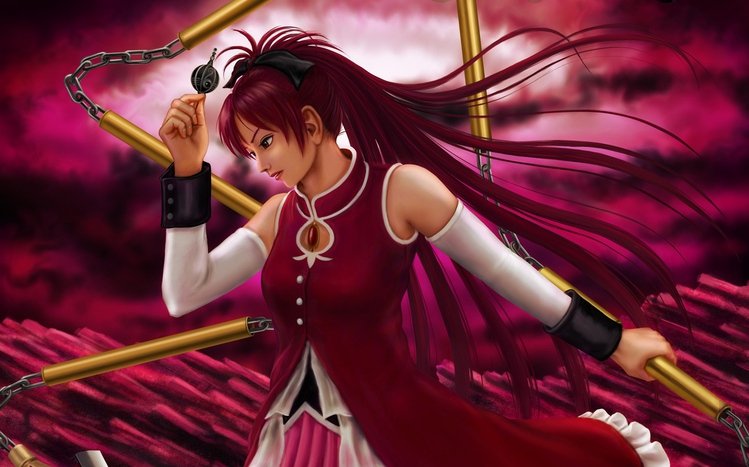 Kyoko Sakura Theme screenshot #2