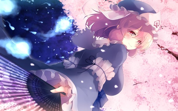 Yuyuko Saigyouji Theme screenshot #8