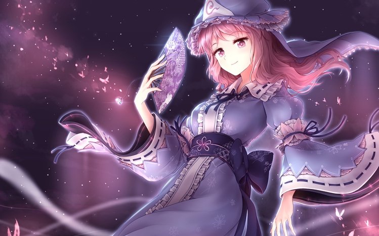 Yuyuko Saigyouji Theme screenshot #6