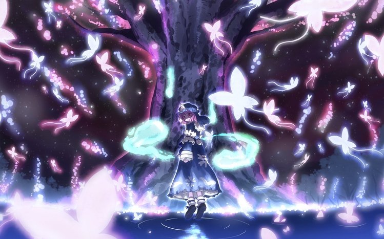 Yuyuko Saigyouji Theme screenshot #13