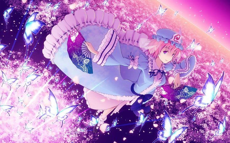 Yuyuko Saigyouji Theme screenshot #3