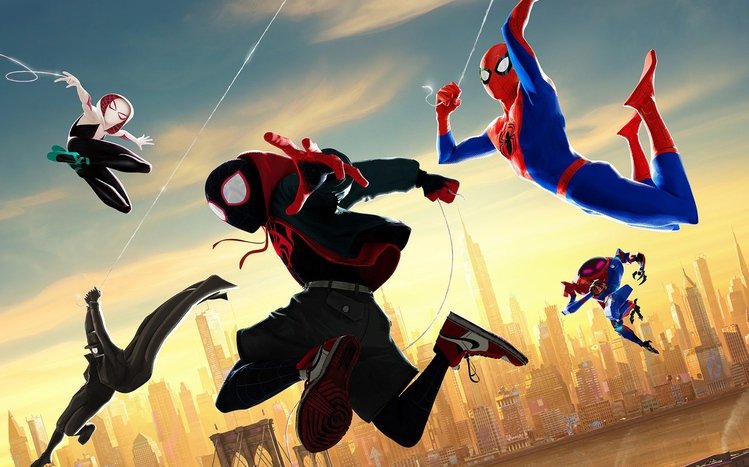 Spider-Man: Into the Spider-Verse Windows 11/10 Theme 