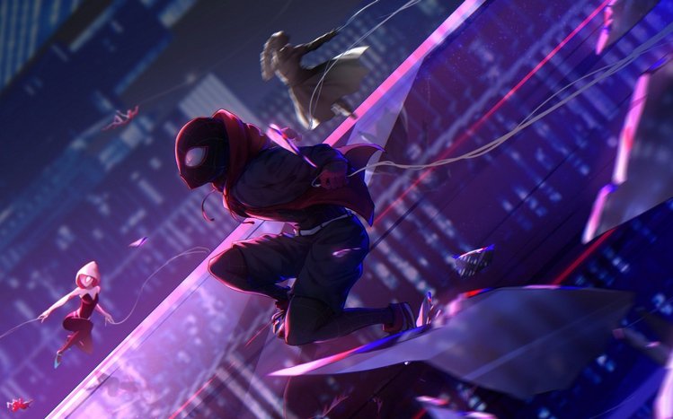 Miles Morales Theme screenshot #7