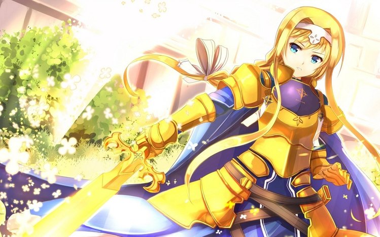 Alice Zuberg Theme screenshot #1