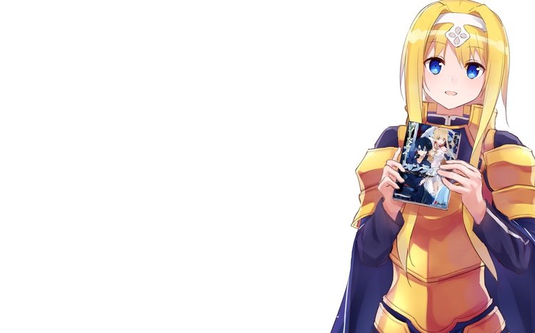 Alice Zuberg Theme screenshot #4