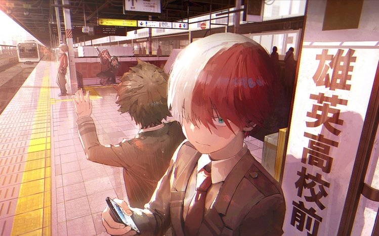 Shoto Todoroki Theme screenshot #9