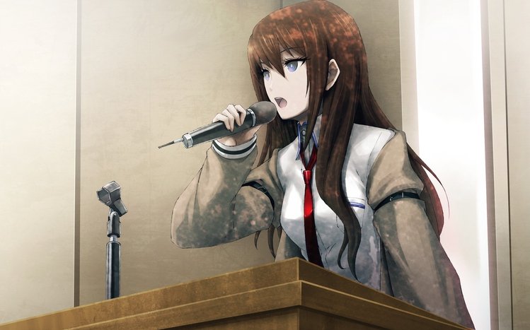 Kurisu Makise Theme screenshot #15