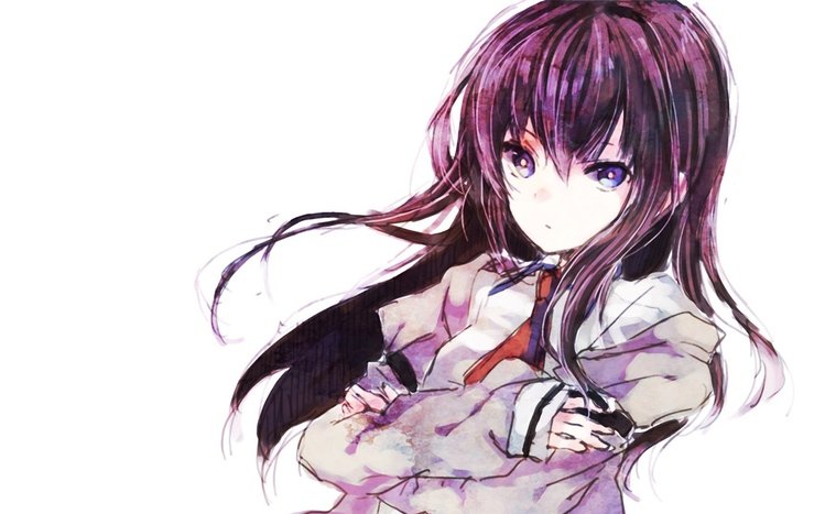 Kurisu Makise Theme screenshot #17