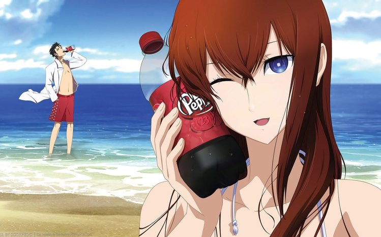 Kurisu Makise Theme screenshot #8