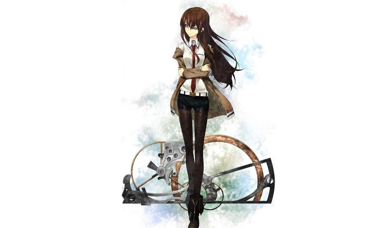 Kurisu Makise Theme screenshot #3