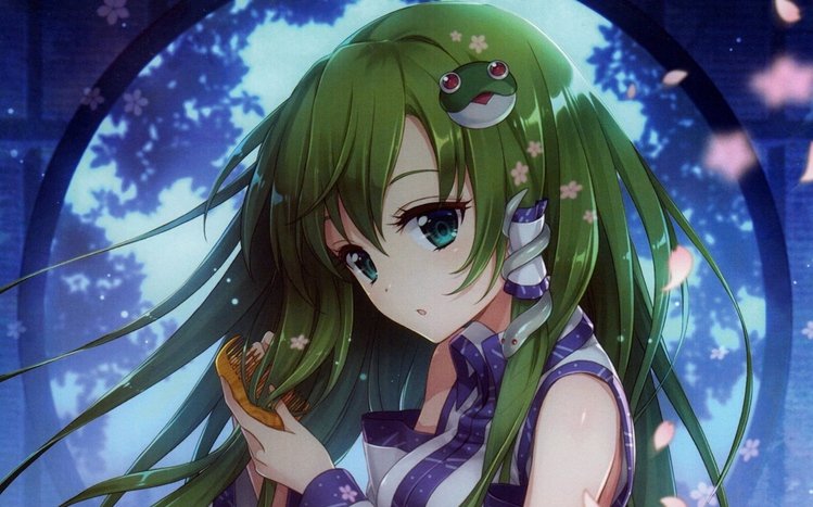 Sanae Kochiya Theme screenshot #15