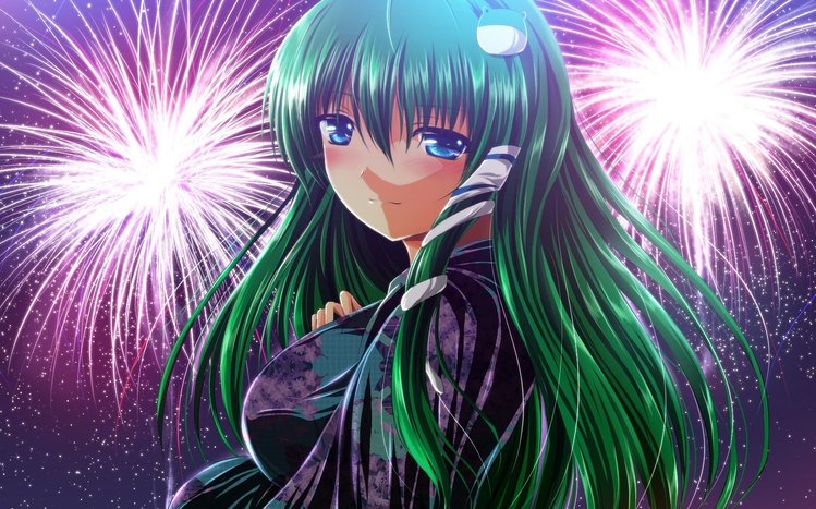 Sanae Kochiya Theme screenshot #5