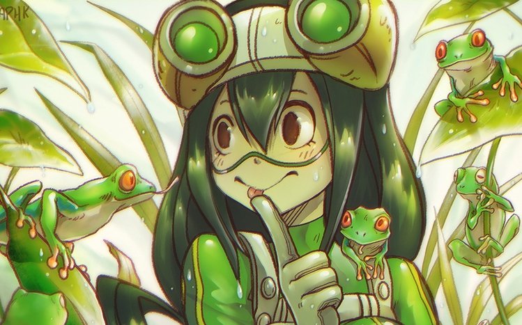 Tsuyu Asui Theme screenshot #3