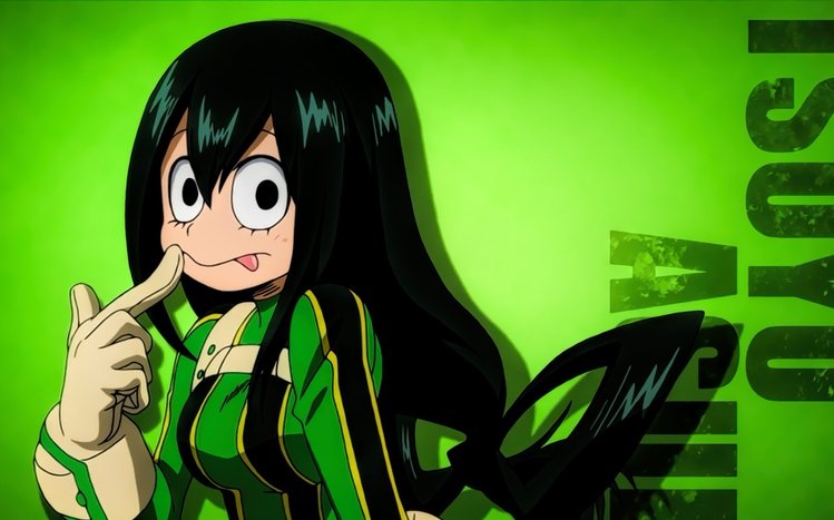 Tsuyu Asui Theme screenshot #1