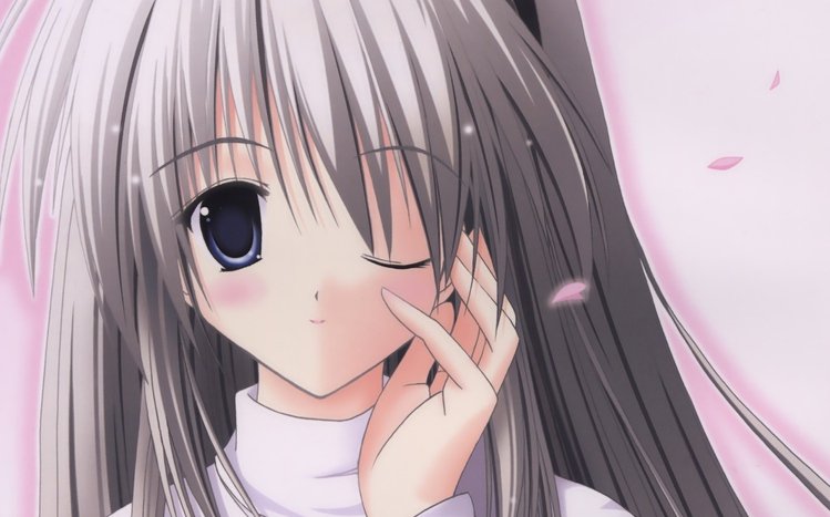 Download Tomoyo Sakagami, Clannad Anime Series Character Wallpaper