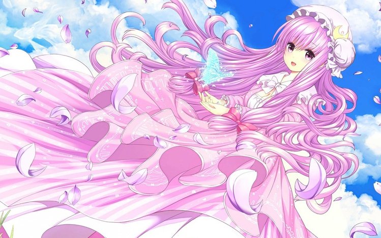 Patchouli Knowledge Theme screenshot #3