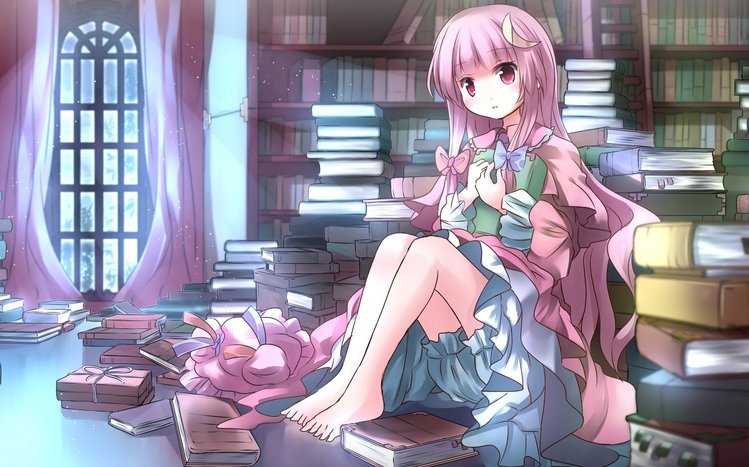 Patchouli Knowledge Theme screenshot #2
