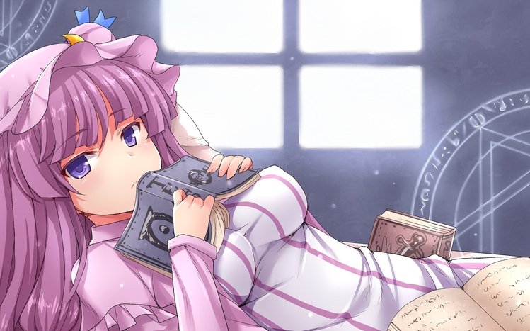 Patchouli Knowledge Theme screenshot #10