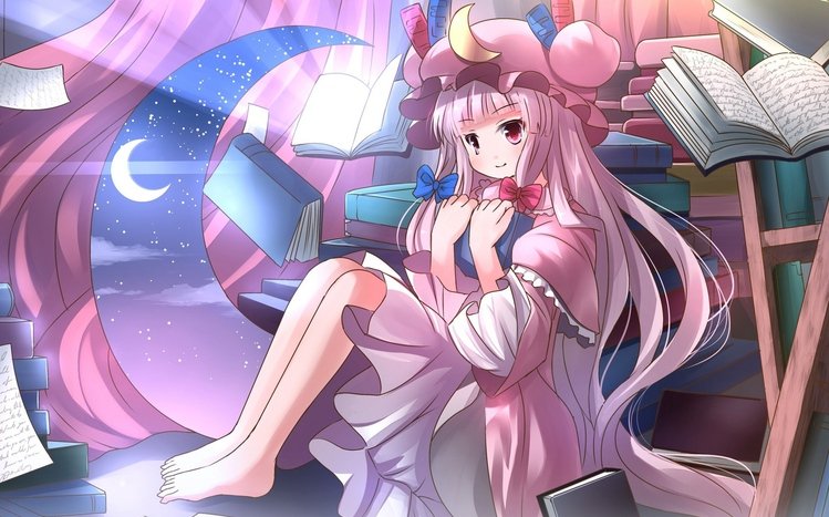 Patchouli Knowledge Theme screenshot #6