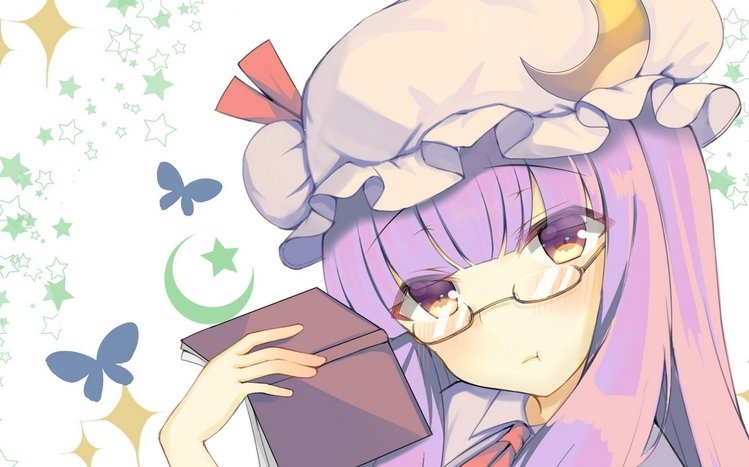 Patchouli Knowledge Theme screenshot #7