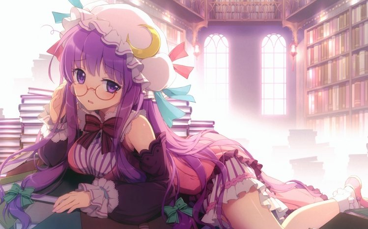 Patchouli Knowledge Theme screenshot #14