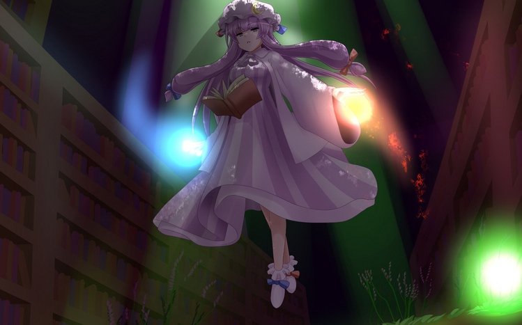 Patchouli Knowledge Theme screenshot #1