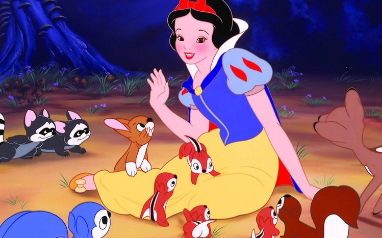 Snow White Theme screenshot #1