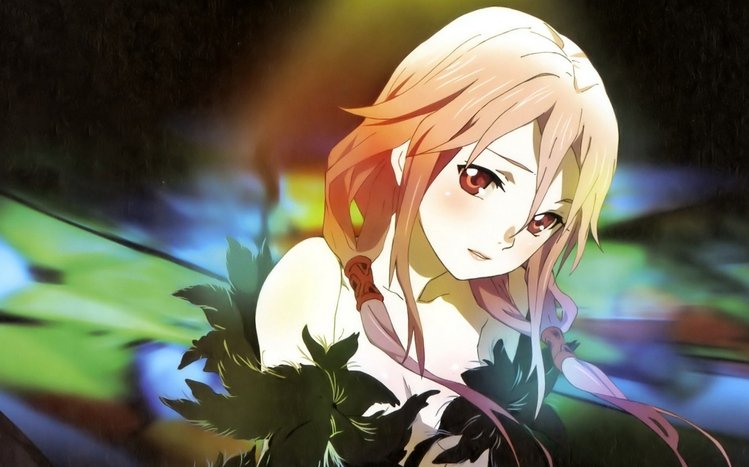 Guilty Crown, Yuzuriha Inori, anime girls, screen shot