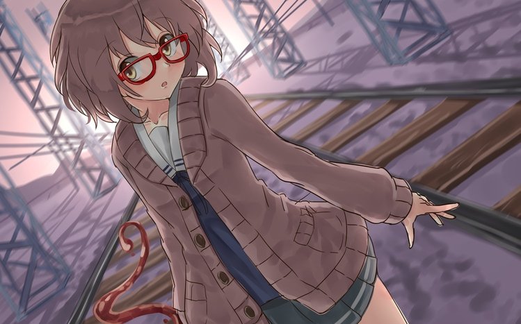 Mirai Kuriyama Windows 11/10 Theme - themepack.me