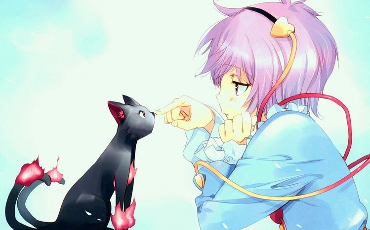 Satori Komeiji Theme screenshot #1