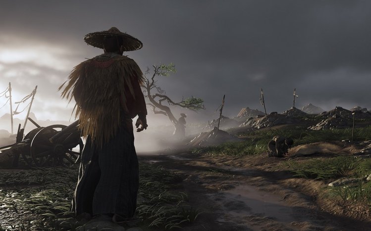 Ghost of Tsushima Windows 11/10 Theme 