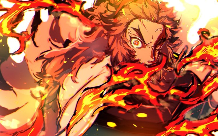 Kyojuro Rengoku Theme screenshot #11