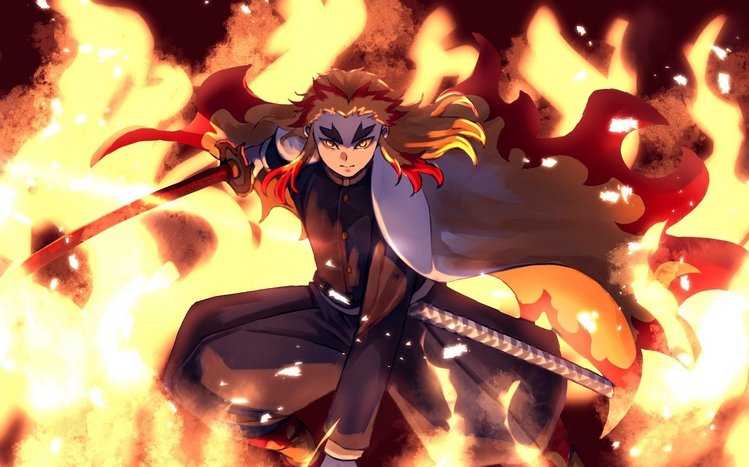 Kyojuro Rengoku Theme screenshot #7