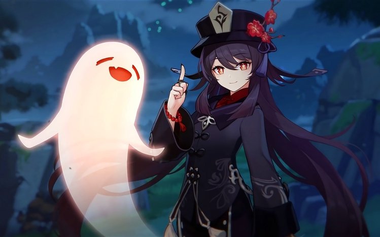 Hu Tao (Genshin Impact) Theme screenshot #14