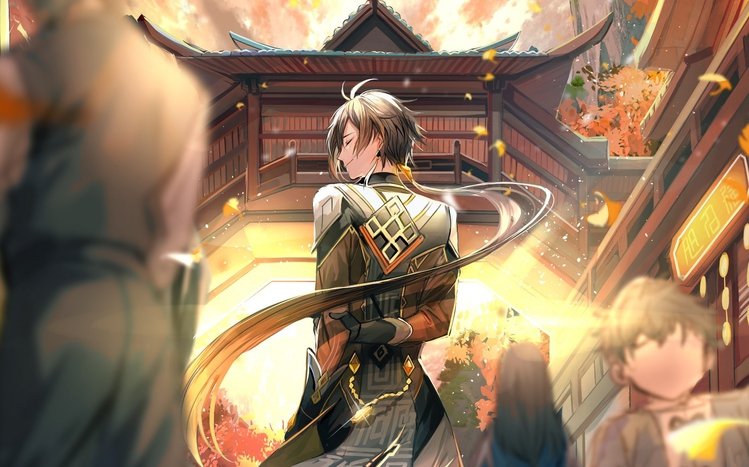 Zhongli (Genshin Impact) Theme screenshot #10