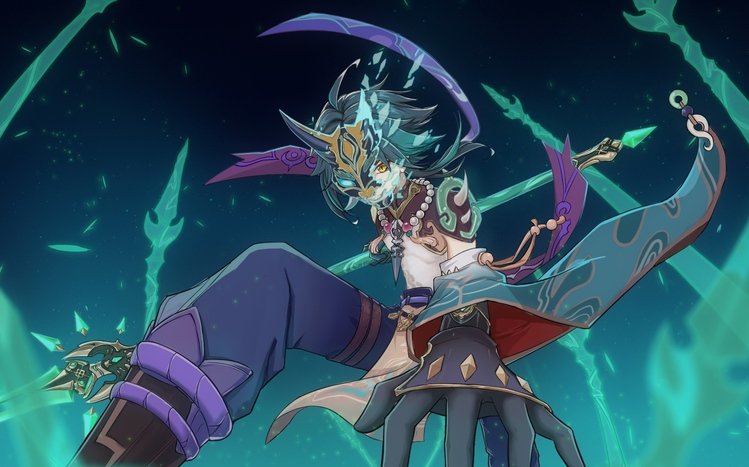 Xiao (Genshin Impact) Theme screenshot #9