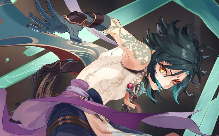 Xiao (Genshin Impact) Theme screenshot #11