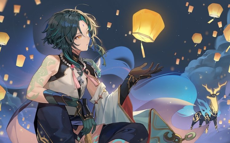 Xiao (Genshin Impact) Theme screenshot #15