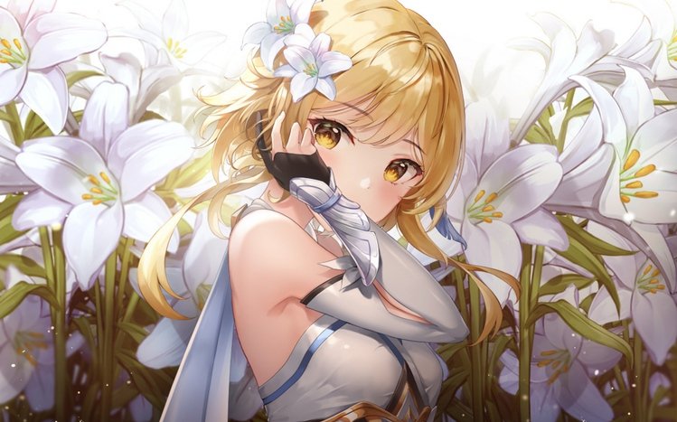 Lumine (Genshin Impact) Theme screenshot #2