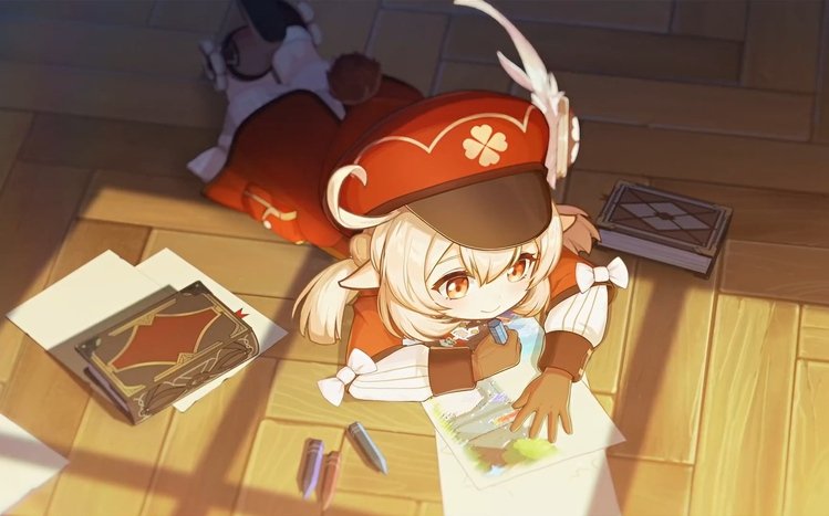 Klee (Genshin Impact)  Theme screenshot #2