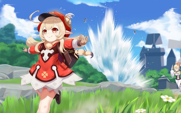 Klee (Genshin Impact)  Theme screenshot #6