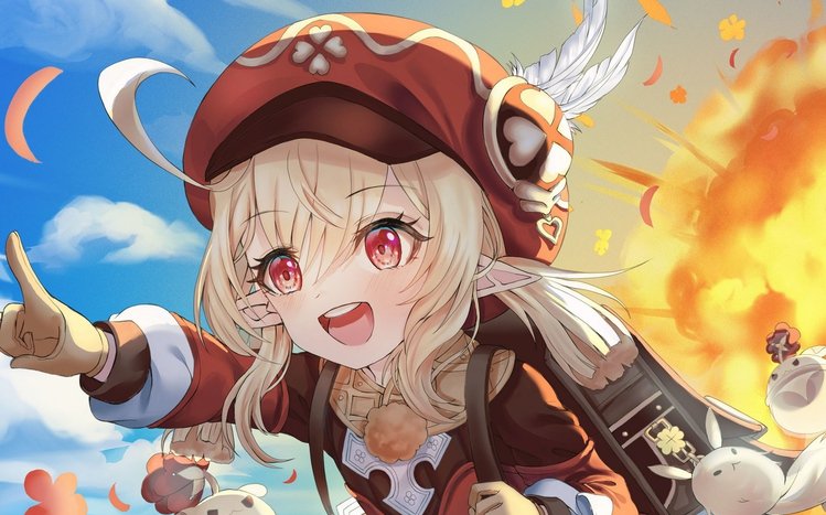 Klee (Genshin Impact)  Theme screenshot #9