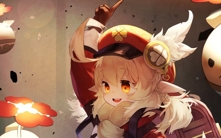 Klee (Genshin Impact)  Theme screenshot #10