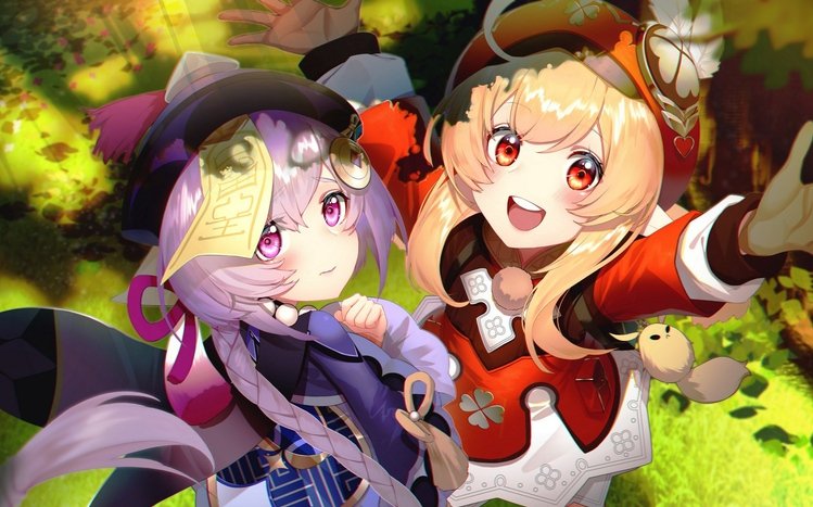 Qiqi (Genshin Impact) Theme screenshot #4