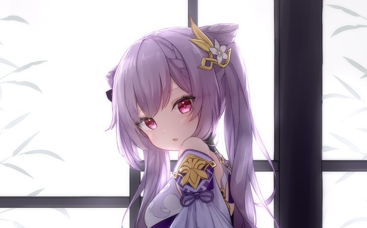 Keqing (Genshin Impact) Theme screenshot #10