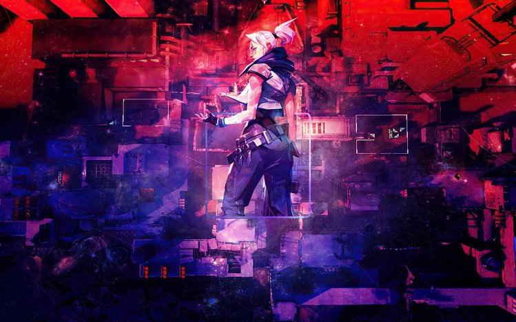 Jett (Valorant) Theme screenshot #2