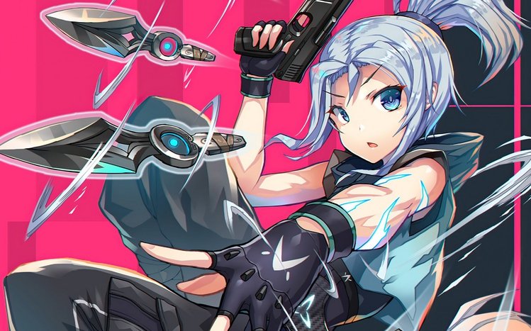 Jett (Valorant) Theme screenshot #10