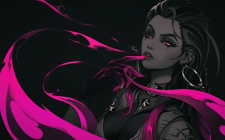 Reyna (Valorant) Theme screenshot #1