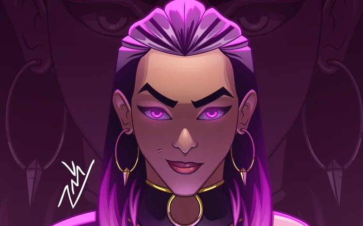 Reyna (Valorant) Theme screenshot #5