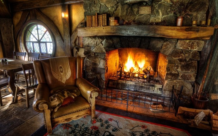 Fireplace Theme screenshot #13